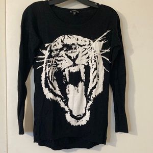 Graphic sweater